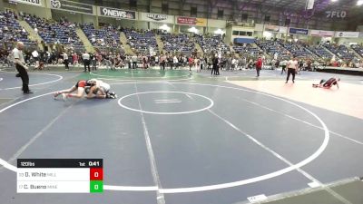 120 lbs Consi Of 16 #1 - Dominic White, Milliken Middle School vs Curtis Bueno, Miners