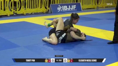 Elizabeth Nicole Genge vs Trinity Pun 2025 Pan IBJJF Jiu-Jitsu No-Gi Championship