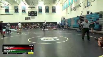 132 lbs Round 1 (3 Team) - Steven Hebert, Fossil Ridge vs Cole Stokey, Ogallala