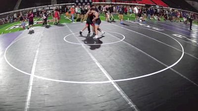 157 lbs Cons. Semis - Dominic Martinez, Idaho vs Michael Rummel, Montana