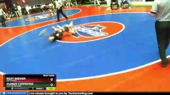 6 lbs Semifinal - Riley Brewer, Lee County vs Durben Carpenter, Chattachoochee