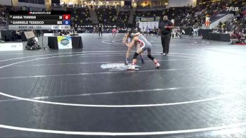 103 lbs Champ. Round 2 - Ahsia Torres, Sacred Heart vs Gabriele Tedesco, McKendree University