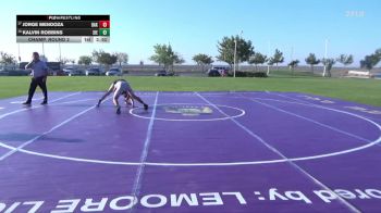 125 lbs Champ. Round 2 - Jorge Mendoza, Bakersfield vs Kalvin Robbins, Sierra College