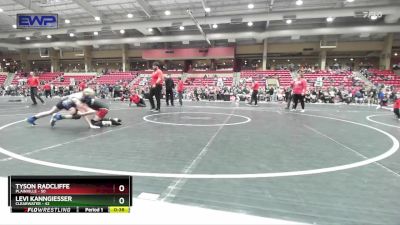 90 lbs 5th Place Match - Levi Kanngiesser, Clearwater vs Tyson Radcliffe, Plainville