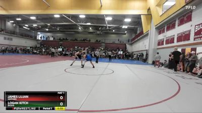175 lbs Cons. Round 2 - Logan Kitch, Basha vs James Lujan, Safford