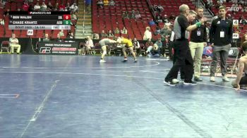 2A-144 lbs 7th Place Match - Chase Krantz, Assumption, Davenport vs Ben Walsh, Sergeant Bluff-Luton