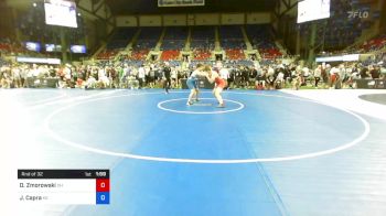 195 lbs Rnd Of 32 - Danny Zmorowski, Ohio vs Joaquin Capra, Kansas