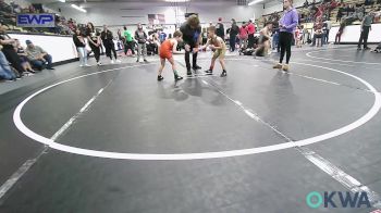 55 lbs Semifinal - Lexon Vaughn, Salina Wrestling Club vs Jordan Mcclure, Tahlequah Wrestling Club
