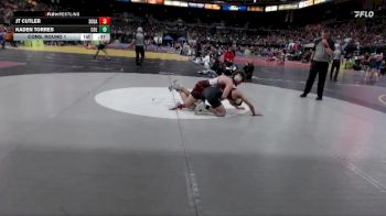126 lbs Cons. Round 1 - Kaden Torres, Columbia vs JT Cutler, Soda Springs