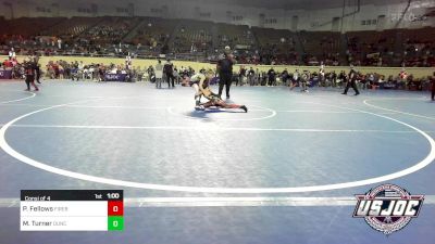 64 lbs Consi Of 4 - Paxton Fellows, Firebird Elite vs Myles Turner, Duncan Demon Wrestling