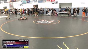 67 lbs 3rd Place Match - Sawyer Barnes, Mid Valley Wrestling Club vs Tyson Combs, Alaska