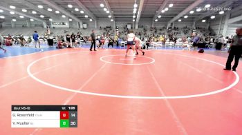 220 lbs Quarterfinal - Gannon Rosenfeld, Team Carnage vs Vincent Mueller, Beast Of The East