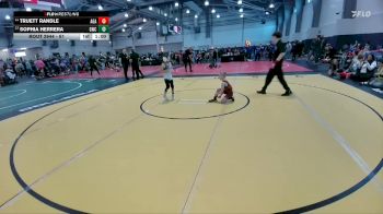 61 lbs Cons. Round 2 - Truett Randle, Apex Grappling Academy vs Sophia Herrera, Grizzly Wrestling Club
