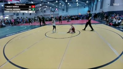 61 lbs Cons. Round 2 - Truett Randle, Apex Grappling Academy vs Sophia Herrera, Grizzly Wrestling Club