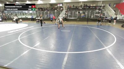 132 lbs Cons. Semis - Taiivaughnn Walsh, Cache Wrestling Club vs Deklan Barr, Young Guns Wrestling Club