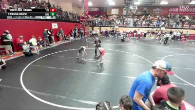 70 lbs Cons. Quarters - Carson Heick, Kuna Klub vs Sterling Hanks, 208 Spartan WC