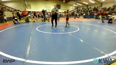 64 lbs Consolation - Gary Stroud, Barnsdall Youth Wrestling vs Stryker Hawk, Salina Wrestling Club