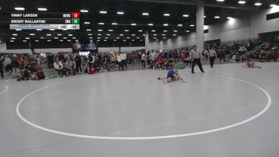 63 lbs Cons. Quarters - Vinny Larsen, MN Elite Wrestling Club vs Brody Ballantini, Sebolt Wrestling Academy