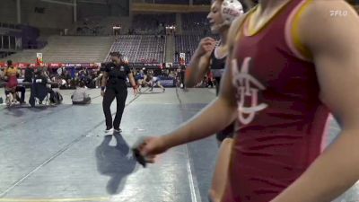 131 lbs 2nd Wrestleback (16 Team) - Thalia Vogelsang, Colorado Mesa University vs Shelby Kemp, William Jewell College