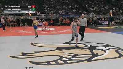 Quarterfinal - Tyler Haneborg, North Platte vs Kaden Kowalek, Kearney