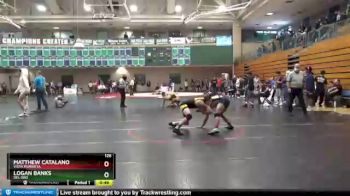 126 lbs Cons. Round 7 - Logan Banks, Del Oro vs Matthew Catalano, Vista Murrieta