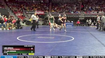 3A-138 lbs Cons. Round 3 - Joe Hirsch, Epworth, Western Dubuque vs Ty Solverson, Boone