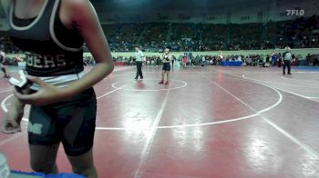 130 lbs Consi Of 8 #1 - Sophia Jackson, Del City vs Jackallyne Guzman, Midwest City Middle School Bombers