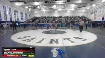 135 lbs Champ. Round 2 - Bella Wojciechowski, Thousand Oaks vs Gianna Tatum, Alta Loma