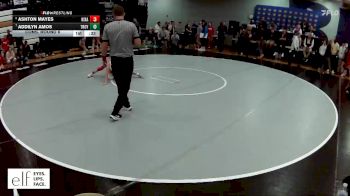 110 lbs. Cons. Round 6 - Addilyn Amos, Troy Buchanan vs Ashton Mayes, Nixa