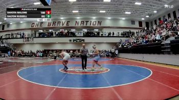 285 lbs Quarters & 1st Wb (16 Team) - Dalton Russell, Gordon Lee vs Dakota Malone, Toombs County