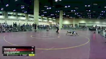 170 lbs Round 8 (10 Team) - Ryder Davenport, Yeti Wrestling vs Michael Bush, Constant Pressure