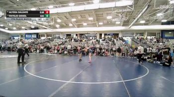 105 lbs 7th Place Match - Alyssa Saldate, SLAM! NEVADA vs Payslie Gissel, American Leadership Academy - Gilbert North