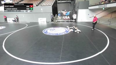 67 lbs 1st Place Match - Ryatt Danz, Bruin Elite Wrestling Club vs Logan Garcia, Poway Wrestling