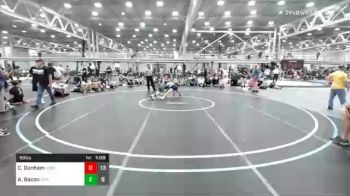 98 lbs 5th Place - Cole Dunham, Iron Horse vs Asher Bacon, Virginia Team Predator