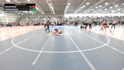 152 lbs Round Of 64 - Hunter Bras, AK vs Adrian DeLeon, CA