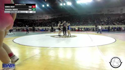 150 lbs Round Of 16 - Parker Martinez, Sulphur vs Kinnlee Chancellor, Sapulpa Jr High