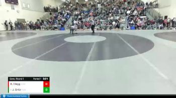 145 lbs Cons. Round 1 - Jorge Ortiz, Ridgeview vs Brenden Clegg, St. Helens