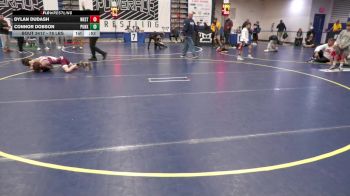 78 lbs Consy 7 - Dylan Dudash, West Middlesex vs Connor Dobson, Punxsutawney