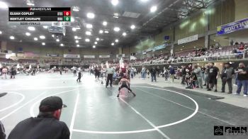 77 lbs Semifinal - Elijah Copley, Steel City Reloaded WC vs Bentley Churape, Ridge WC