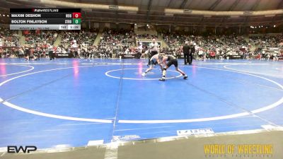 70 lbs Round Of 64 - Maxim DeShon, Neighborhood Wrestling Club vs Bolton Finlayson, Stronghold Wrestling Club