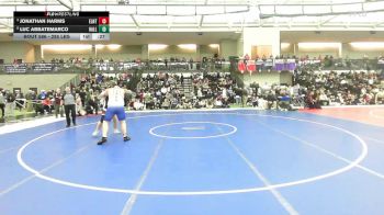 285 lbs 3rd Place - Jonathan Harms, East Lyme/Norwich Tech vs Luc Abbatemarco, Hall