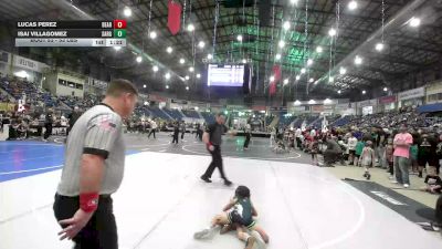 53 lbs Rr Rnd 3 - Lucas Perez, Bear Cave vs Isai Villagomez, Sargent Farmers