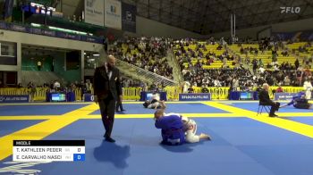 TAYLOR KATHLEEN PEDERSEN vs ELIZA CARVALHO NASCIMENTO 2024 World Jiu-Jitsu IBJJF Championship