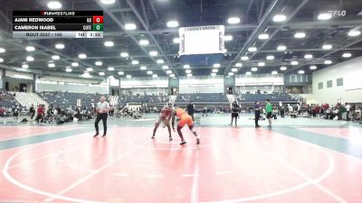 165 lbs Quarterfinal - Ajani Redwood, Unattached The Citadel vs Cameron Isabel, Cumberland (Tenn.)