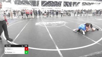 113 lbs Semifinal - Corey Heck, Mat Monsters vs Ricardo Poolaw, Juggernaut WC