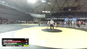 67 lbs Champ. Round 2 - Canin Willenbrink, Forks Wrestling Club vs Casey Hoage, Enumclaw Yellow Jackets Wrestling Club