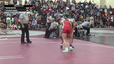 110 lbs Round 2 - Ryleigh Jones, Williamsburg vs Devin Meyer, Oelwein
