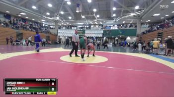 113 lbs Cons. Round 3 - Josiah Kirch, Valhalla vs Ian Molenkamp, Oceanside