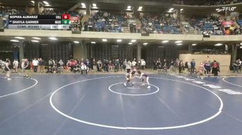 100 lbs Cons. Round 1 - Shayla Garner, Mascoutah vs Sophia Almaraz, Berwyn Cicero (Morton)