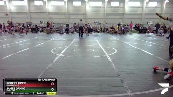 80 lbs 1st Place Match - Robert Tippie, Ohio Gold vs James Danko, SHWA